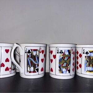 Vintage-set of 4-ELIZABETH STAFFORDSHIRE- fine bone china mug-Made in England